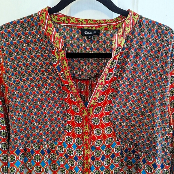 100% Silk Tahani Dress Size Small - Picture 1 of 6